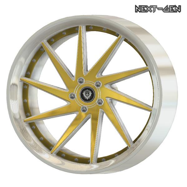 Next-Gen - SMW Forged "Fan" - Real Rims for Scale Model Cars