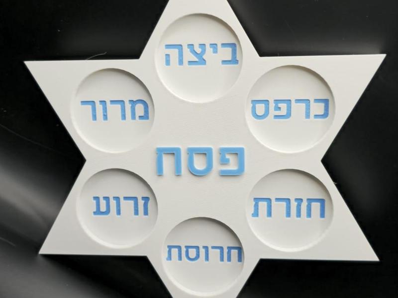 Seder Plate - A Celebration of Freedom