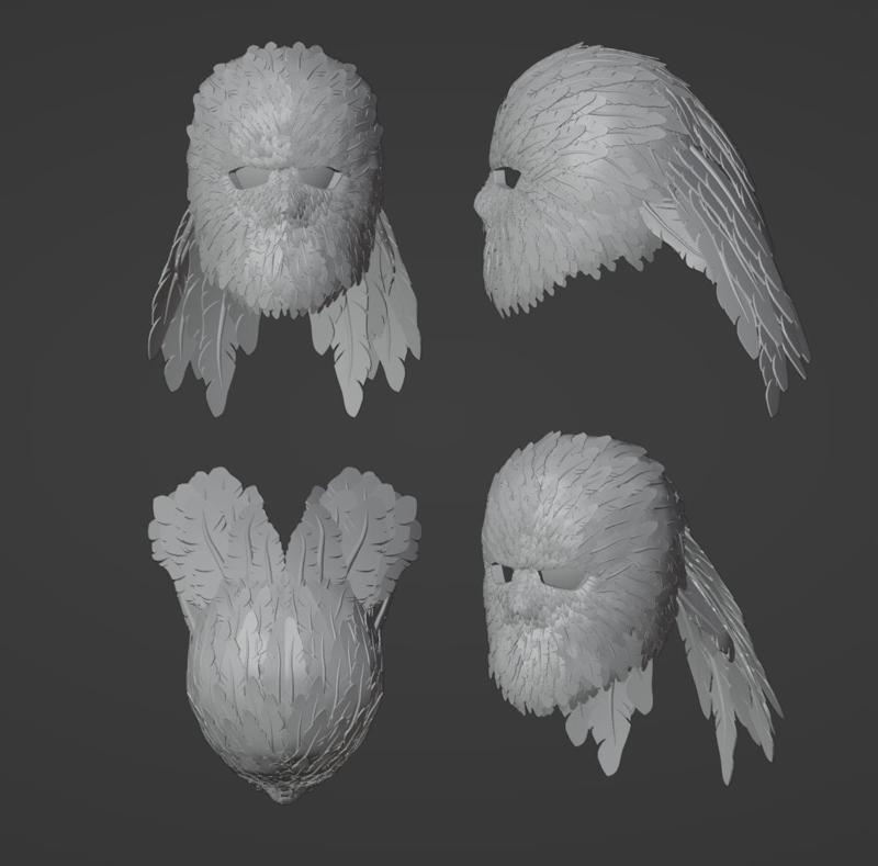 YETI MASK STL FILE | YETI MASK DIGITAL FILE