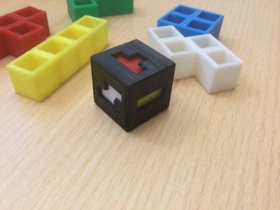 7 Color Stoli Dice (Not a multicolor Print, Customizable)