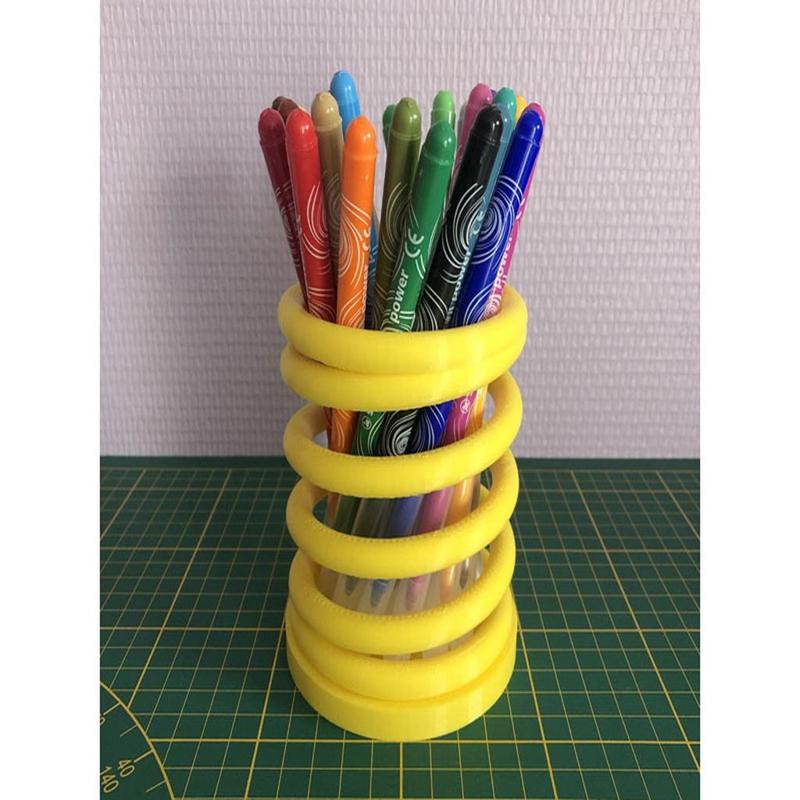 Spring Pen Holder