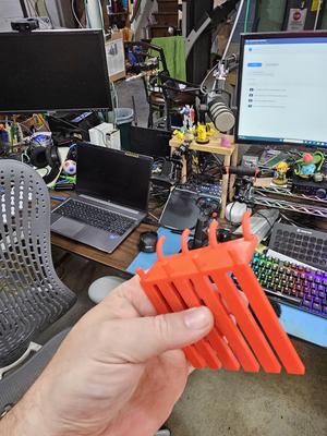 Pegboard USB wire Organizer