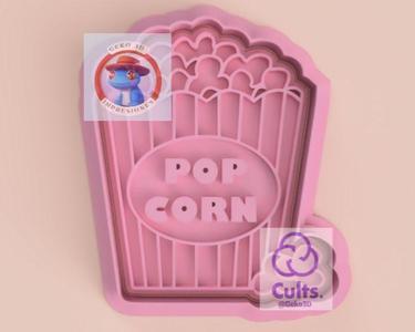 Pop corn cookie cutter ( Pop corn cookie cutter )