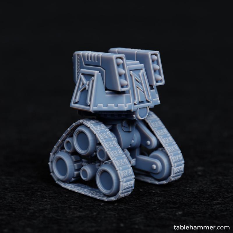 Dwarf turret: Mobile turret pod rockets