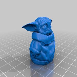 baby yoda no supports needed