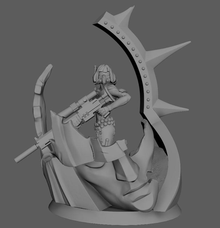 sniper killer combat nun