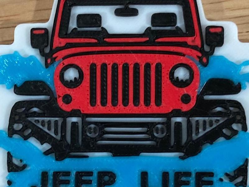 JEEP LIFE Keychain