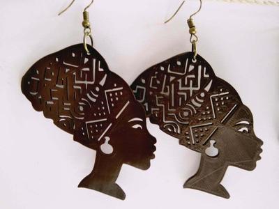 Earrings Queen Titi / Earrings Queen Titi