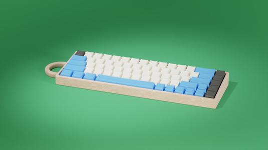 Keyboard Keychain