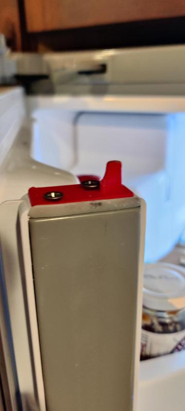 GE Refridgerator door guide peg