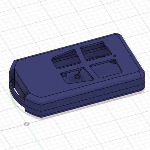 Remote control case for wireless alarm