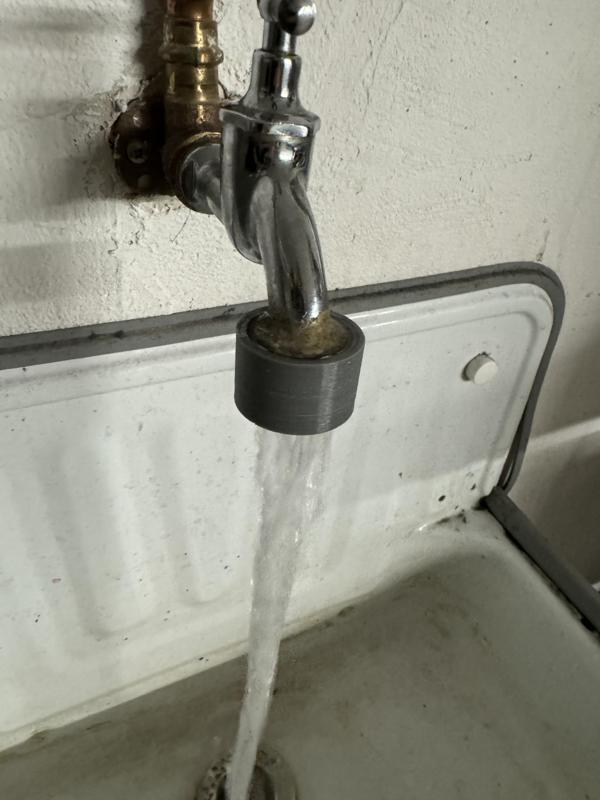 garden / basement faucet aerator 3/4 thread