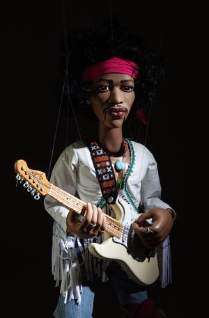 Jimmy Hendrix, 3D model of head