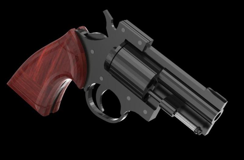Revolver Revoke 3825 – Training Bluegun