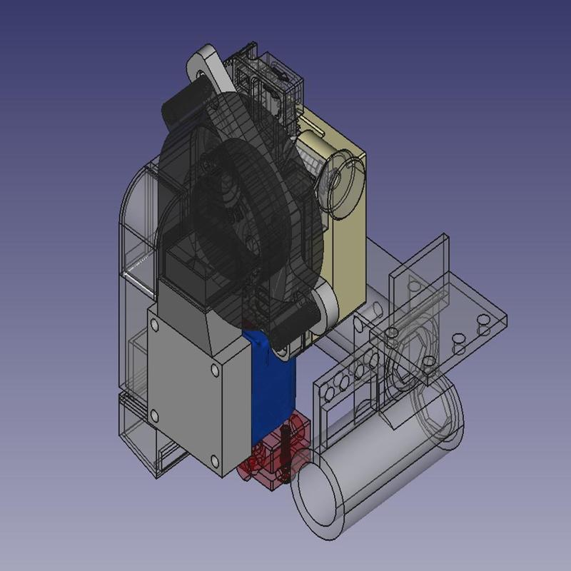 E3D V6 Titan Radial Fan Heatbreak Cooler