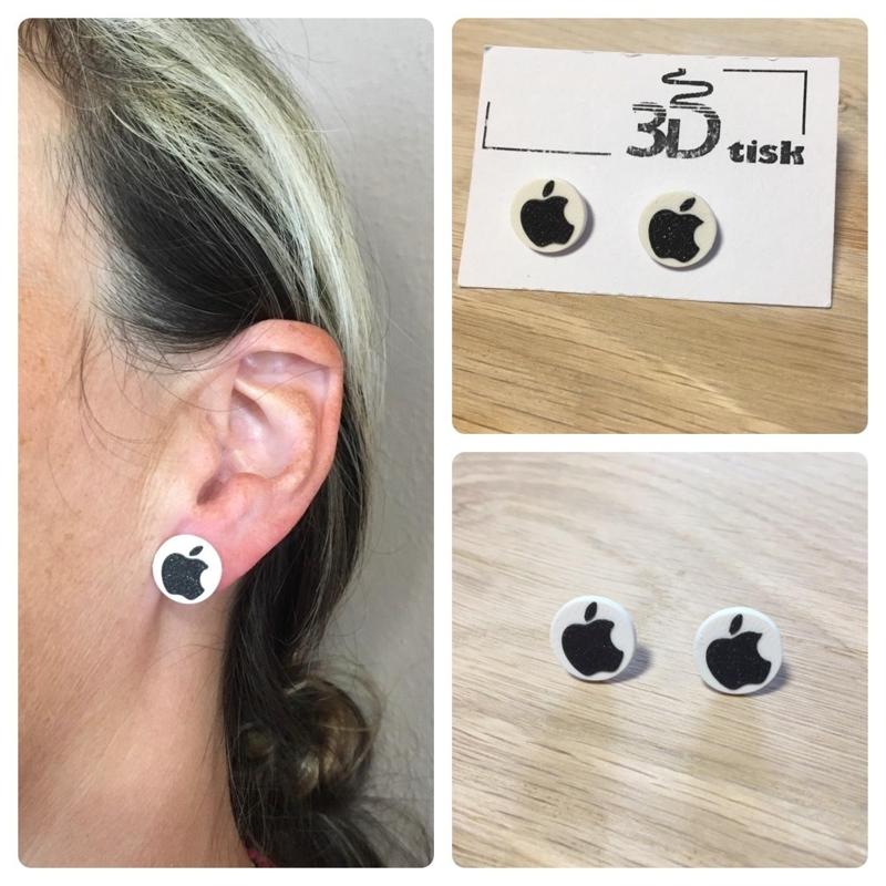 Earring - apple  company