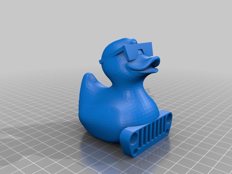 DuckDuckJeep with glasses