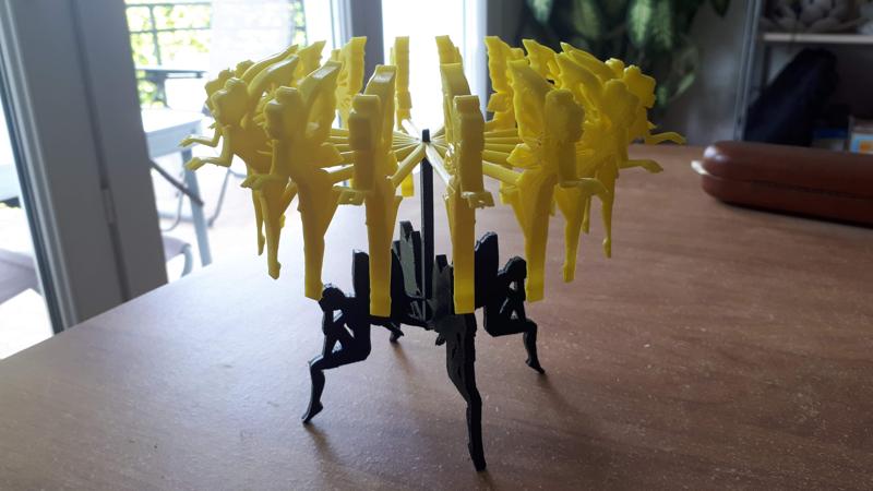 carousel with earring fees