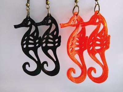 Seahorse #ANYCUBIC3D Earring