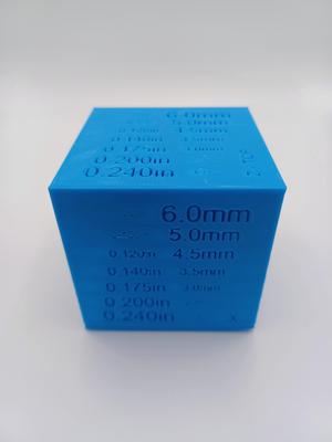 Text Height Calibration Cube - X-Y-Z Axis - [Imperial & Metric]