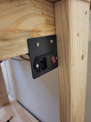 Elegoo Neptune 3 Max Mains/Switch Mount