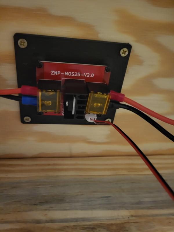 Elegoo Neptune 3 Max MOSFET mount