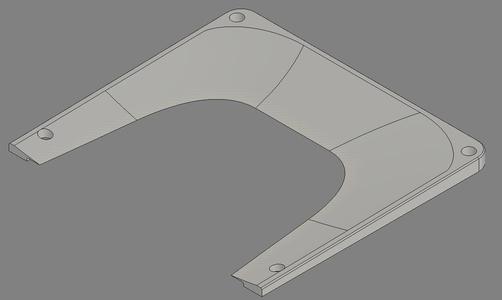 Onewheel V1 front concave footpad