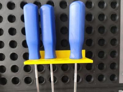 tool and screwdriver holder for LockGrid