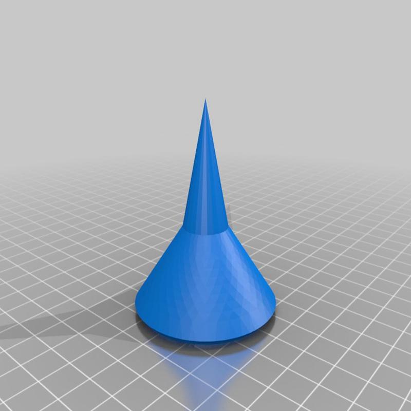 Potato Launcher/Cannon/Gun Shell Lid Pointy Tip 50mm