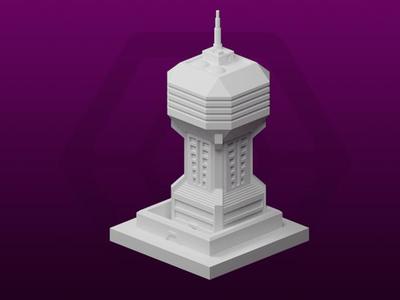 GreebleCity Cyberpunk: Watchtower