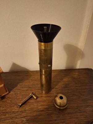 Funnel for Turkish vintage coffee / spice grinder