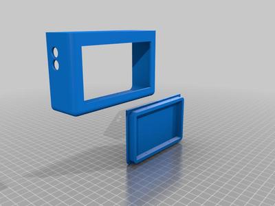 Supporto amperometro 47x87mm ender 3 - ender 3 amperemeter 47x87mm support