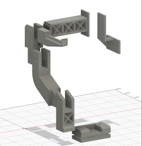 Spoolholder Top Mount for Core XY 3D Printer