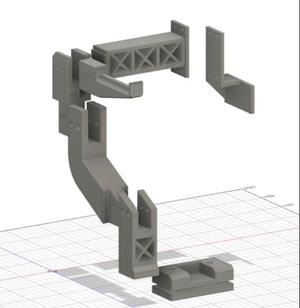 Spoolholder Top Mount for Core XY 3D Printer
