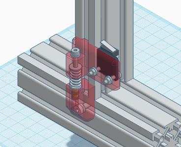 Precision Z End-stop Hanger (2020 Extrusion - Ender 3/CR-10)