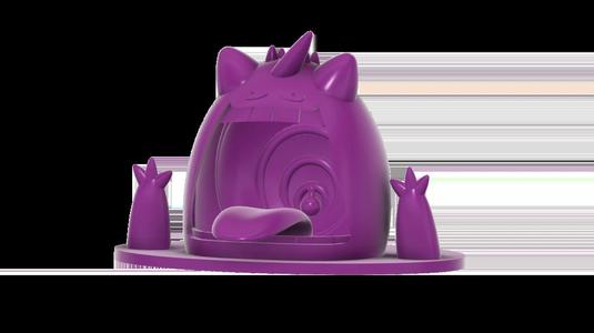 Gigantamax Gengar in a Swamp (Pokemon) キョダイマックス ゲンガー