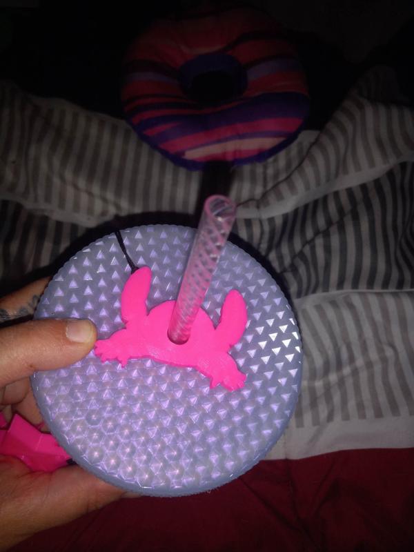 Starbucks Straw Topper - Stitch