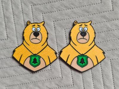 Grizzy from "Grizzy & the Lemmings" – Keychain