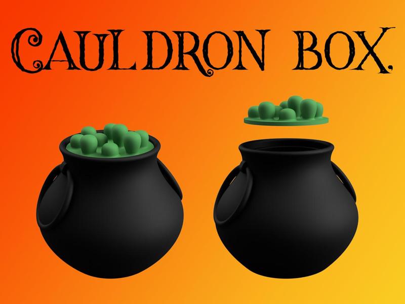 Halloween : Cauldron box