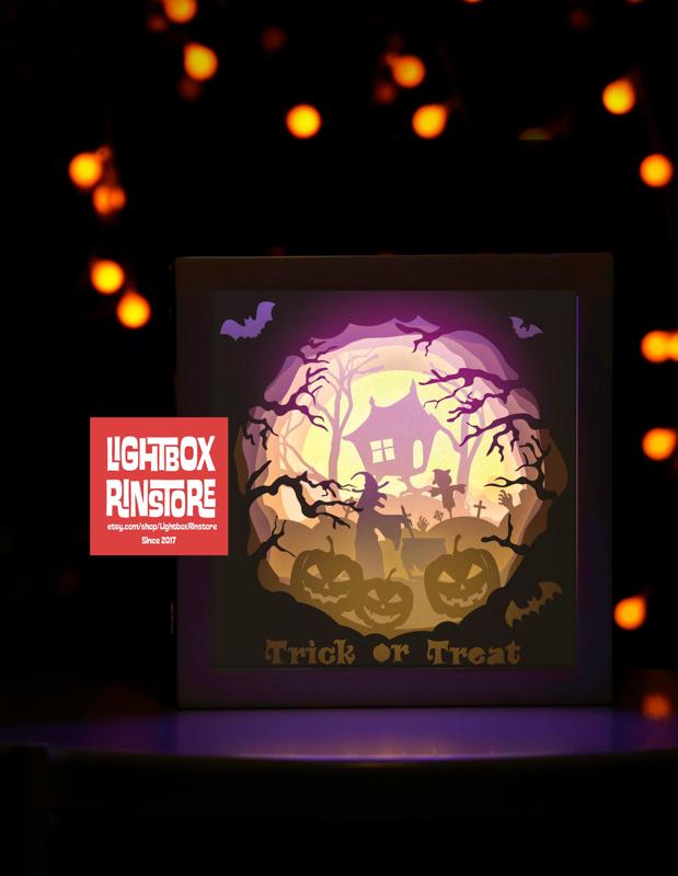 halloween lamp lightbox
