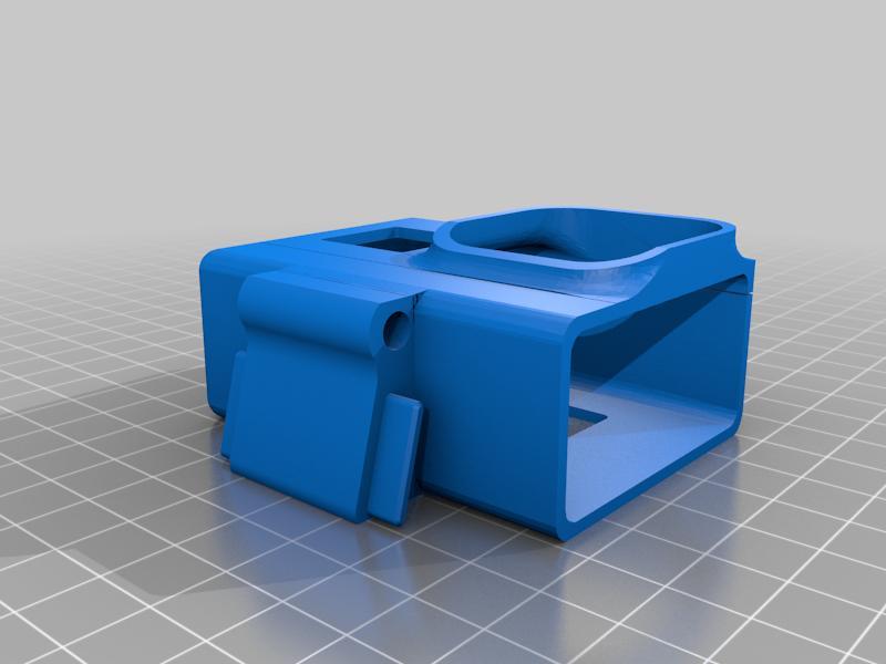 5/10 degree Gopro 8 Black mount for GepRC KHX5/6 Elegant frame