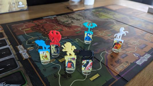Fief boardgame baneer faction