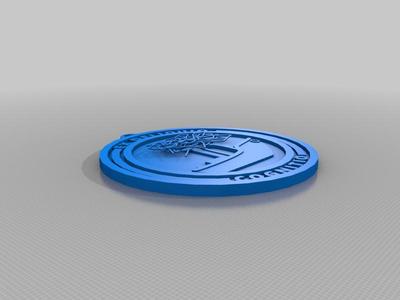Maker Coin Deliquio Keyring
