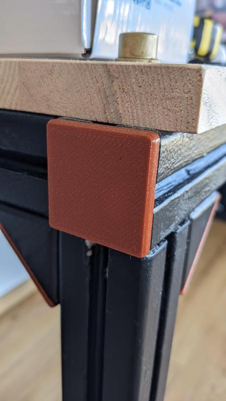 Aluminium Profile 40x40 Cap