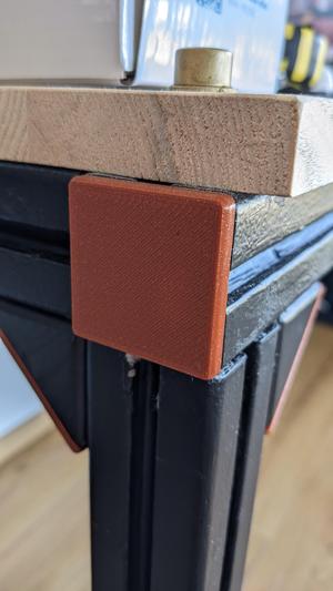 Aluminium Profile 40x40 Cap
