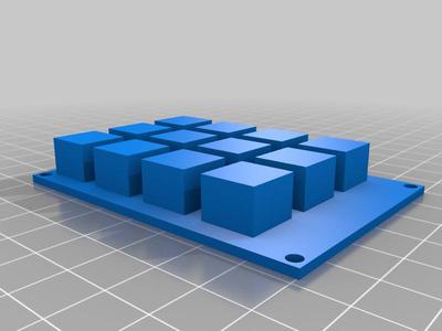 RobotDyn Keyboard 3x4 model