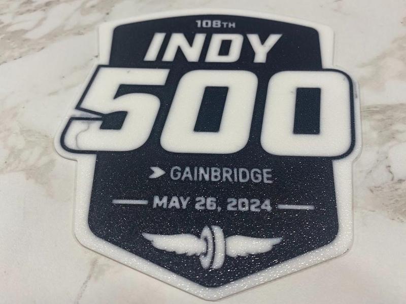 Indy 500 2024 Large Logo Sign