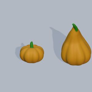 Miniature pumpkins