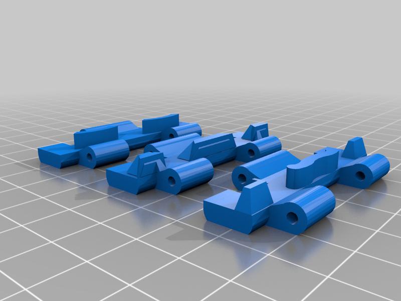 rc snowmobile triple lug pattern