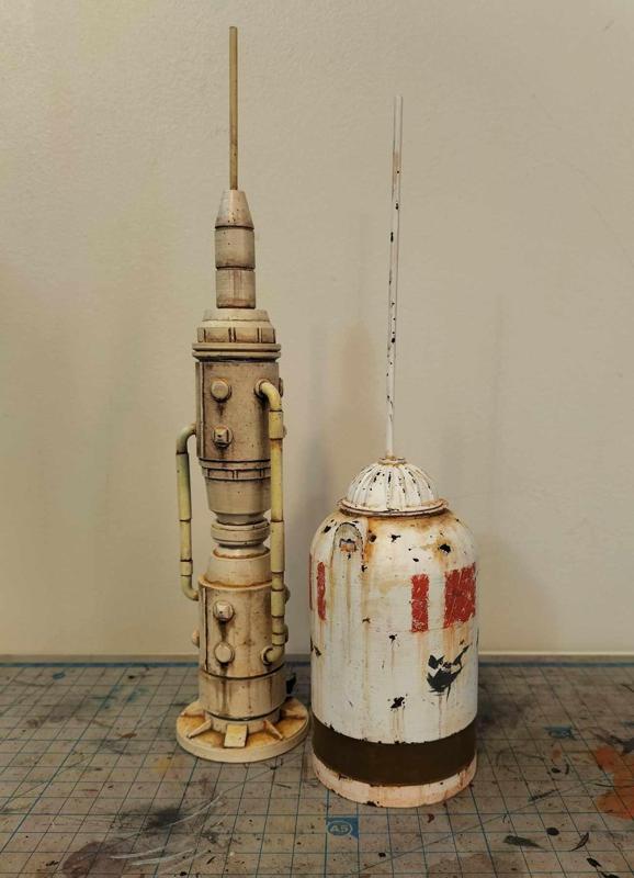 Moisture Vaporator & Piller 1/12 Scale